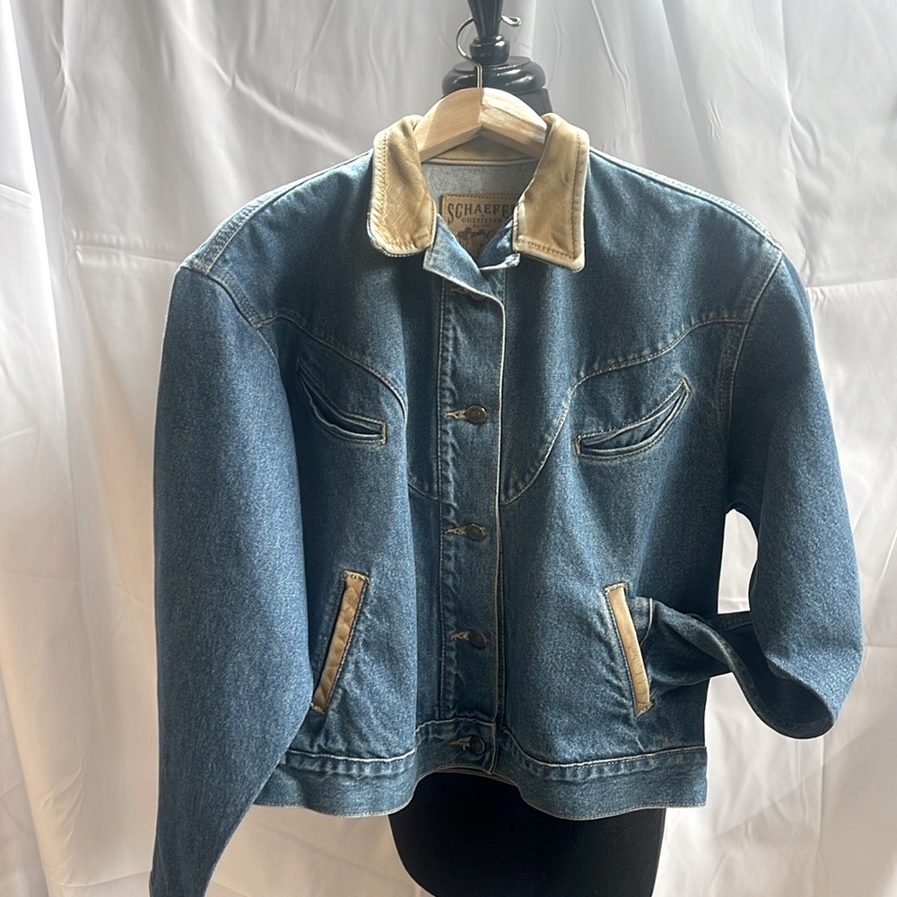 The Great Schaefer Traditional Denim unlined Jacket.